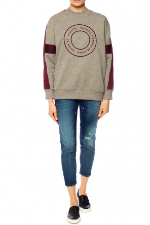 Bluza z wyszytym logo, zdjęcie 2 Bluza z wyszytym logo od Victoria Victoria Beckham